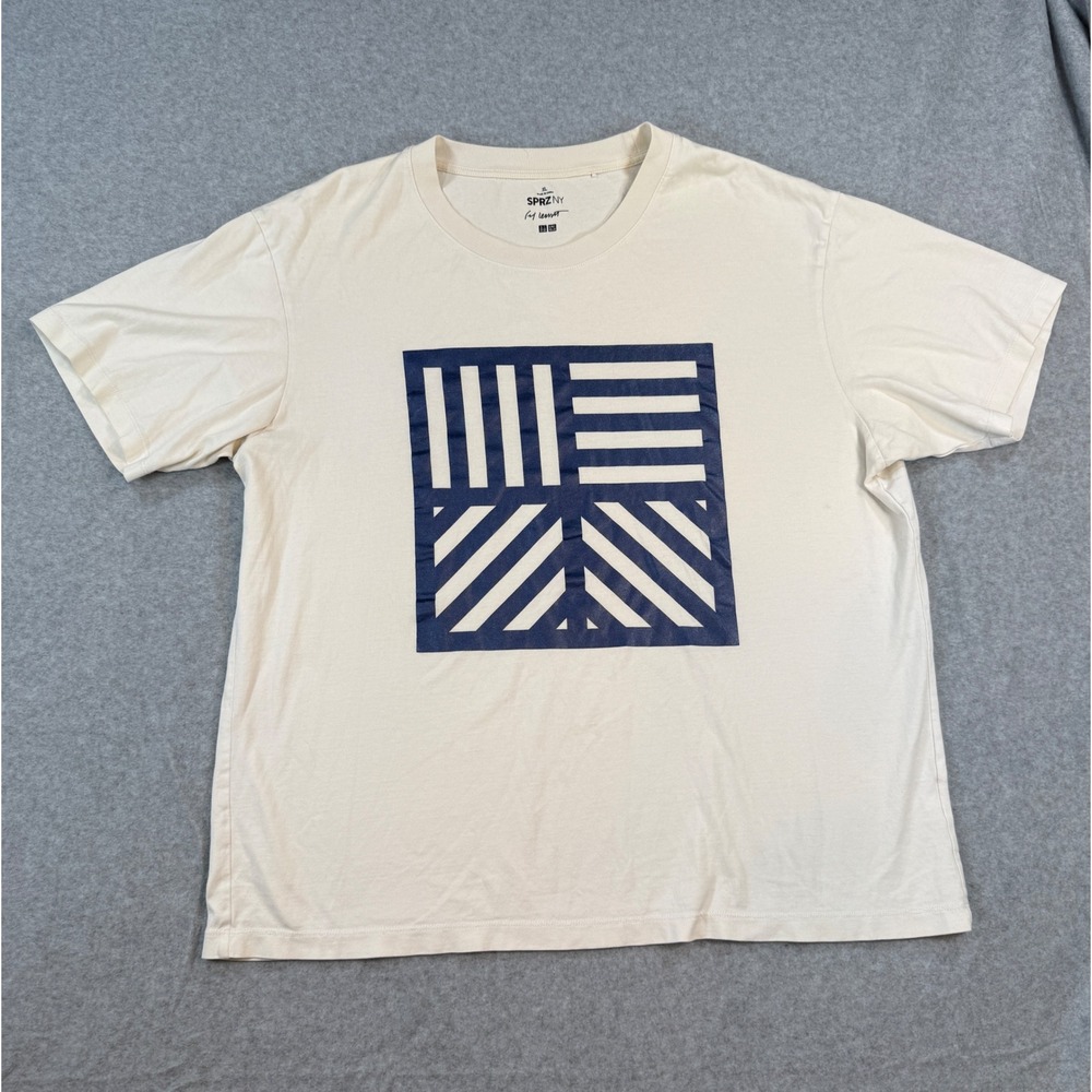 Uniqlo XL T-Shirt SPRZ NY Sol LeWitt Art Cotton Graphic Tee